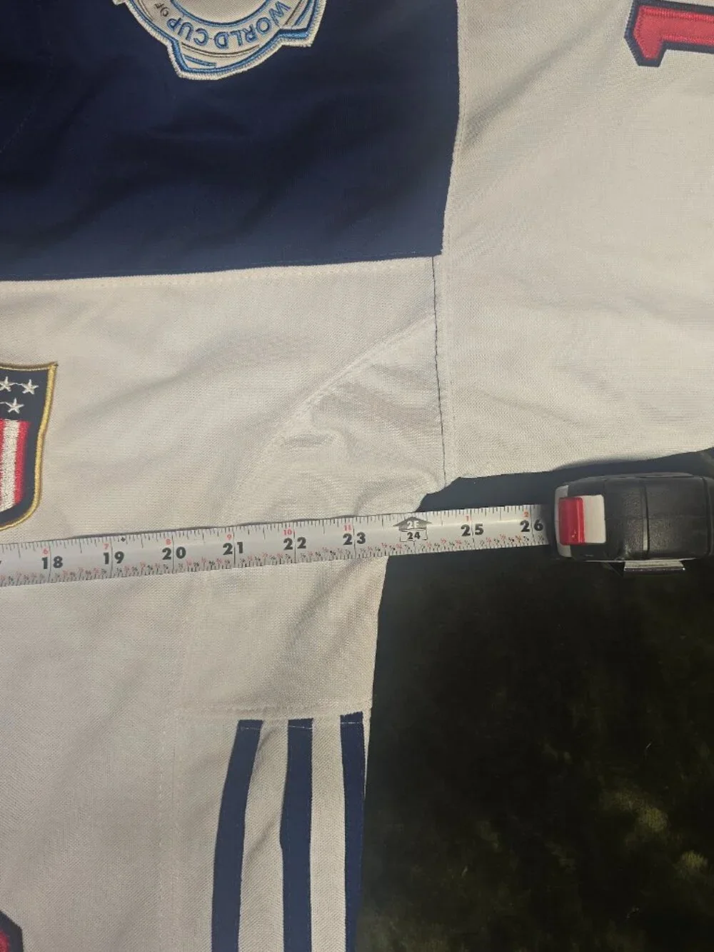 Adidas Team USA 2016 World Cup of Hockey Kesler #17 White Jersey Size M